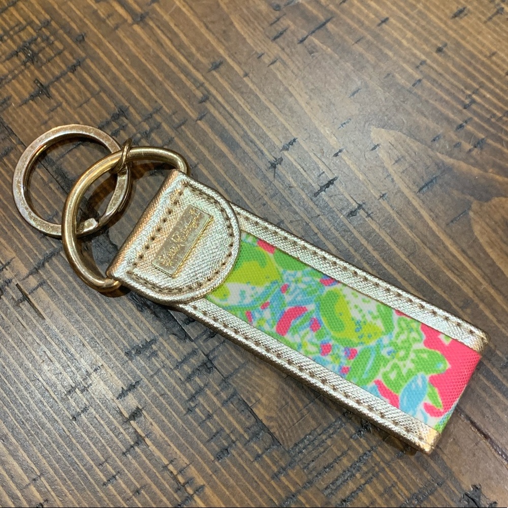 Lily Pulitzer key ring